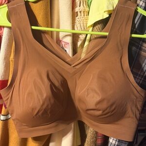 Seamless Brown Women's Bra